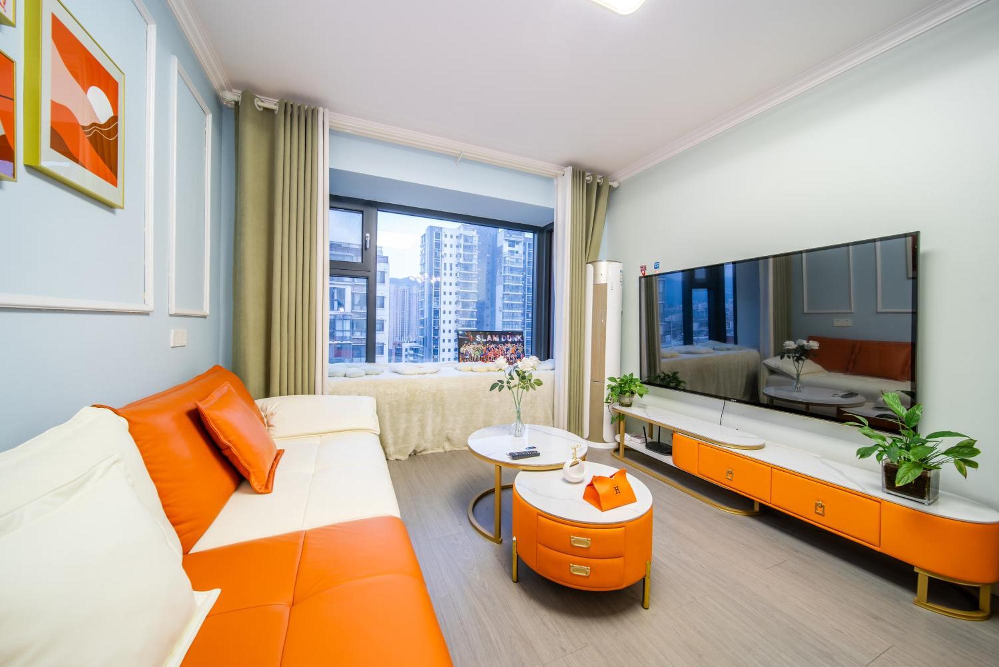 Qixi Boutique Apartment Lianyungang Buitenkant foto