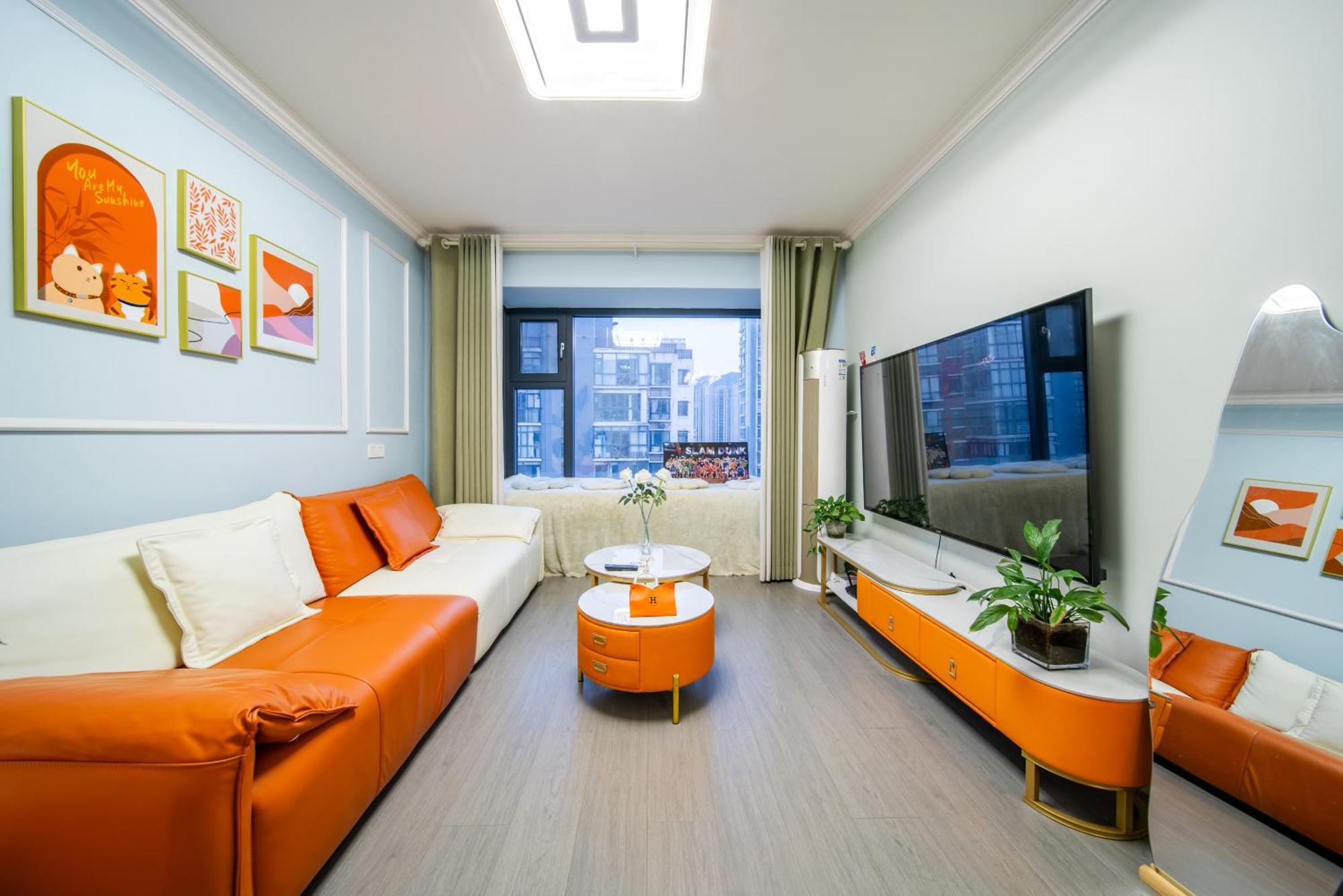 Qixi Boutique Apartment Lianyungang Buitenkant foto