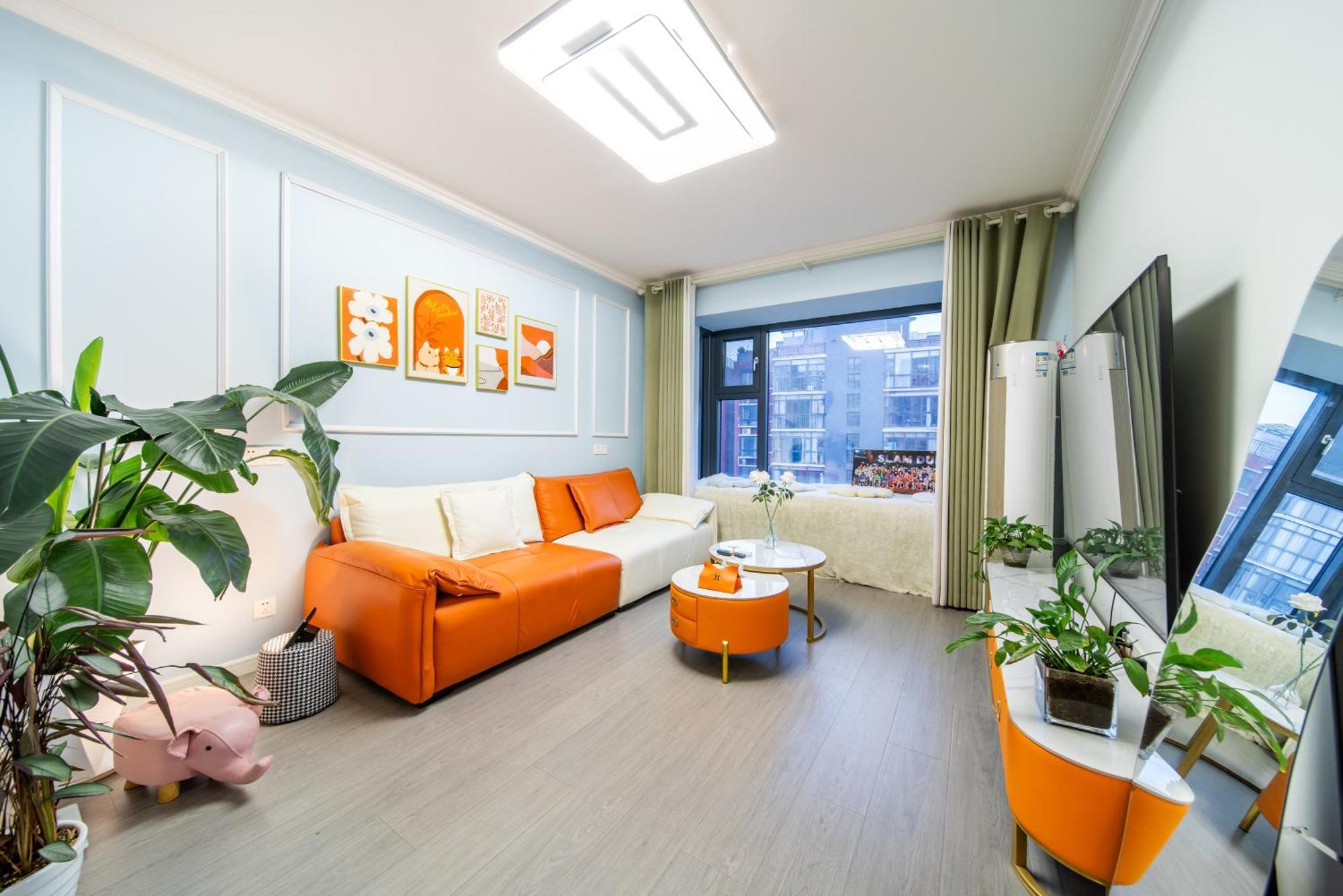 Qixi Boutique Apartment Lianyungang Buitenkant foto