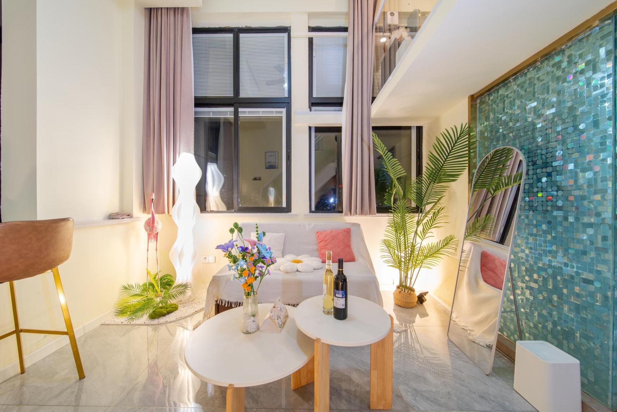 Qixi Boutique Apartment Lianyungang Buitenkant foto